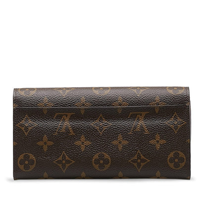 Louis Vuitton Sarah Long Wallet in Monogram M62234 Brown