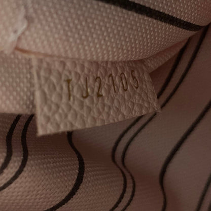 Louis-vuitton Montaigne MM Pink Monogram Empreinte Leather