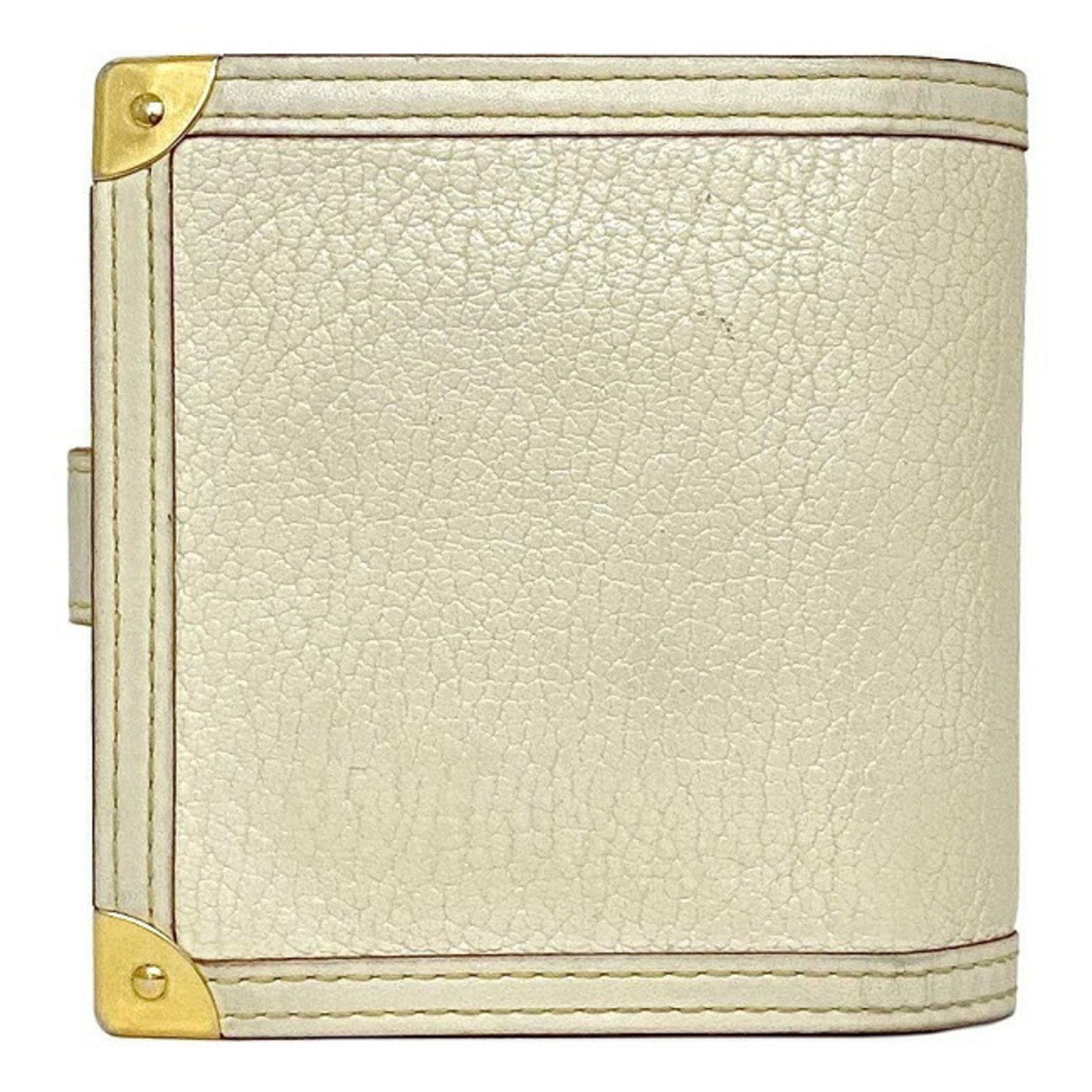 Louis Vuitton White Leather Suhali wallet accessories