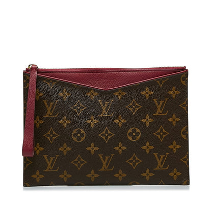 Louis Vuitton M60677 Rose Pearl PVC Leather  Louis Vuitton M60677 Rose Pearl Leather Lady Louis Vuitton