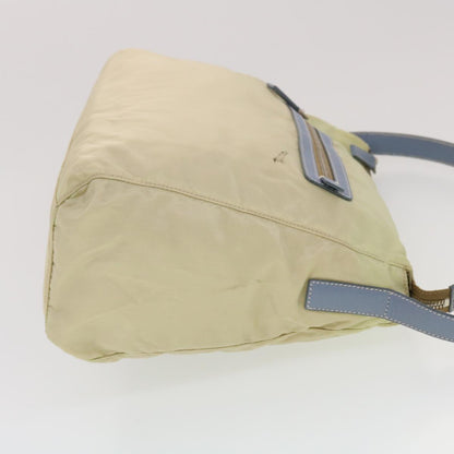 Prada Shoulder Bag Nylon Beige  43226