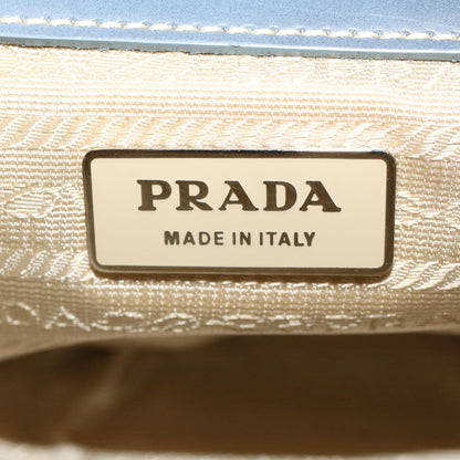 Prada Shoulder Bag Nylon Blue  43518