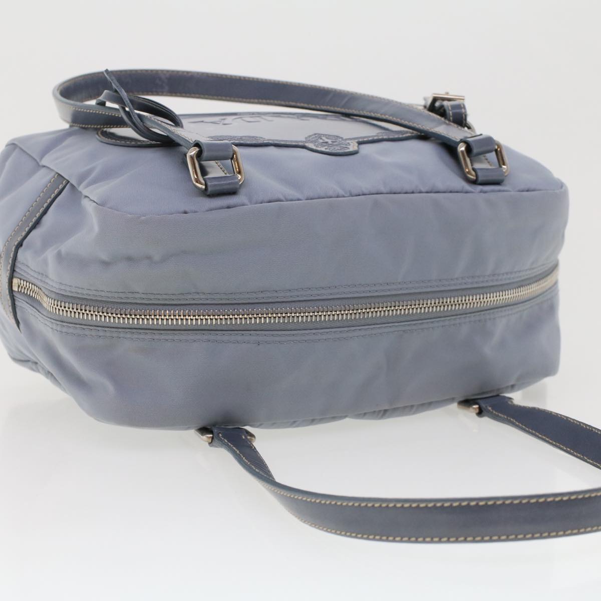 Prada Shoulder Bag Nylon Blue  43518