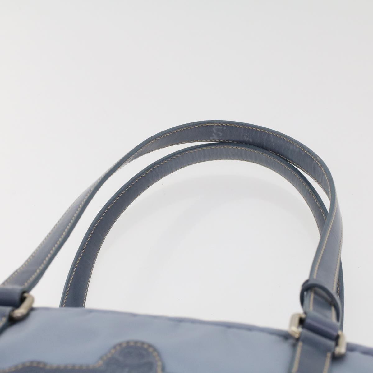 Prada Shoulder Bag Nylon Blue  43518