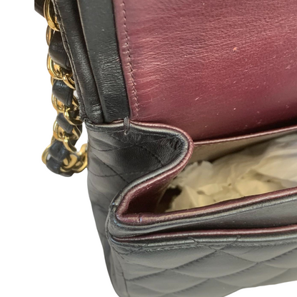 Classic Flap Medium Lambskin Black GHW