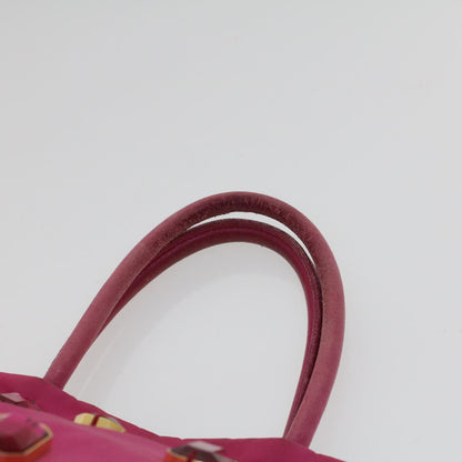 Prada Tote Bag Nylon Pink  43931