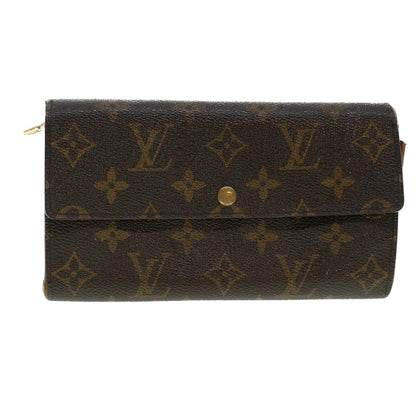 LOUIS VUITTON Monogram Portefeuille Sarah Long Wallet M60531 LV  43989
