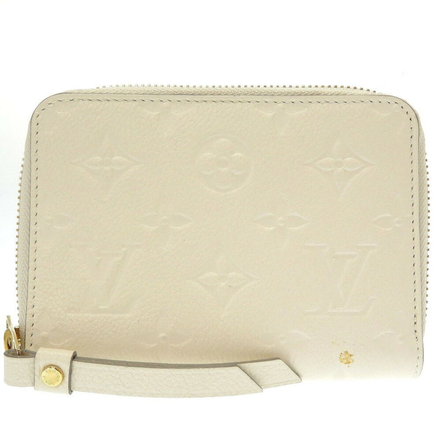 Louis Vuitton White Canvas Portefeuille wallet accessories