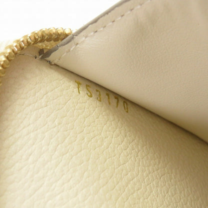 Louis Vuitton White Canvas Portefeuille wallet accessories