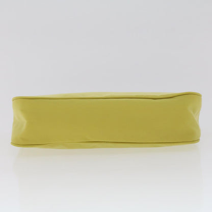 Prada Accessory Pouch Nylon Light Yellow  44047