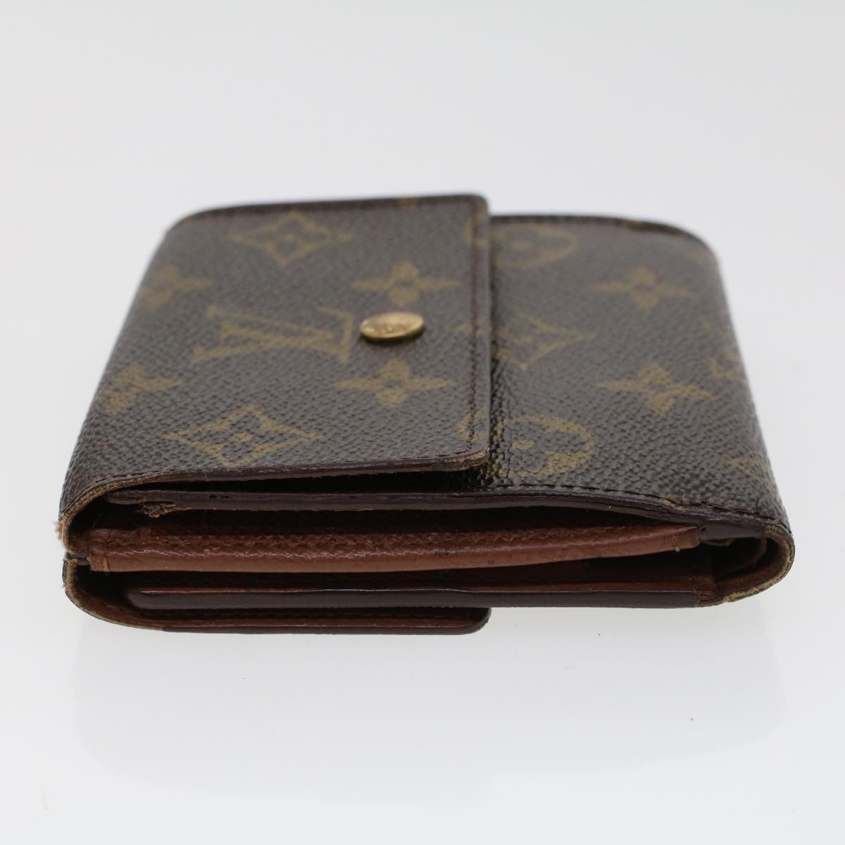 LOUIS VUITTON Monogram Portefeuille Elise Wallet M61654 LV  44081