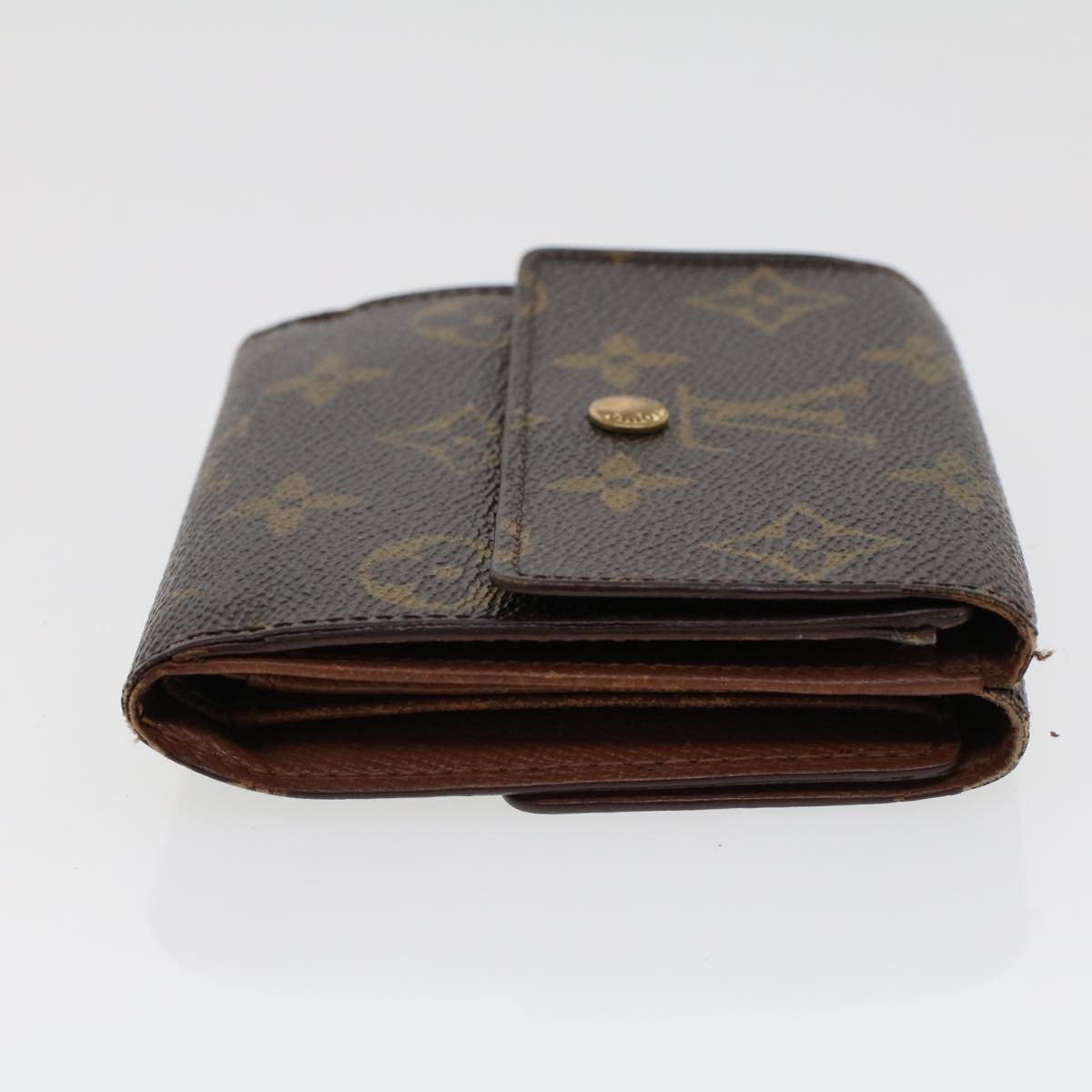 LOUIS VUITTON Monogram Portefeuille Elise Wallet M61654 LV  44081