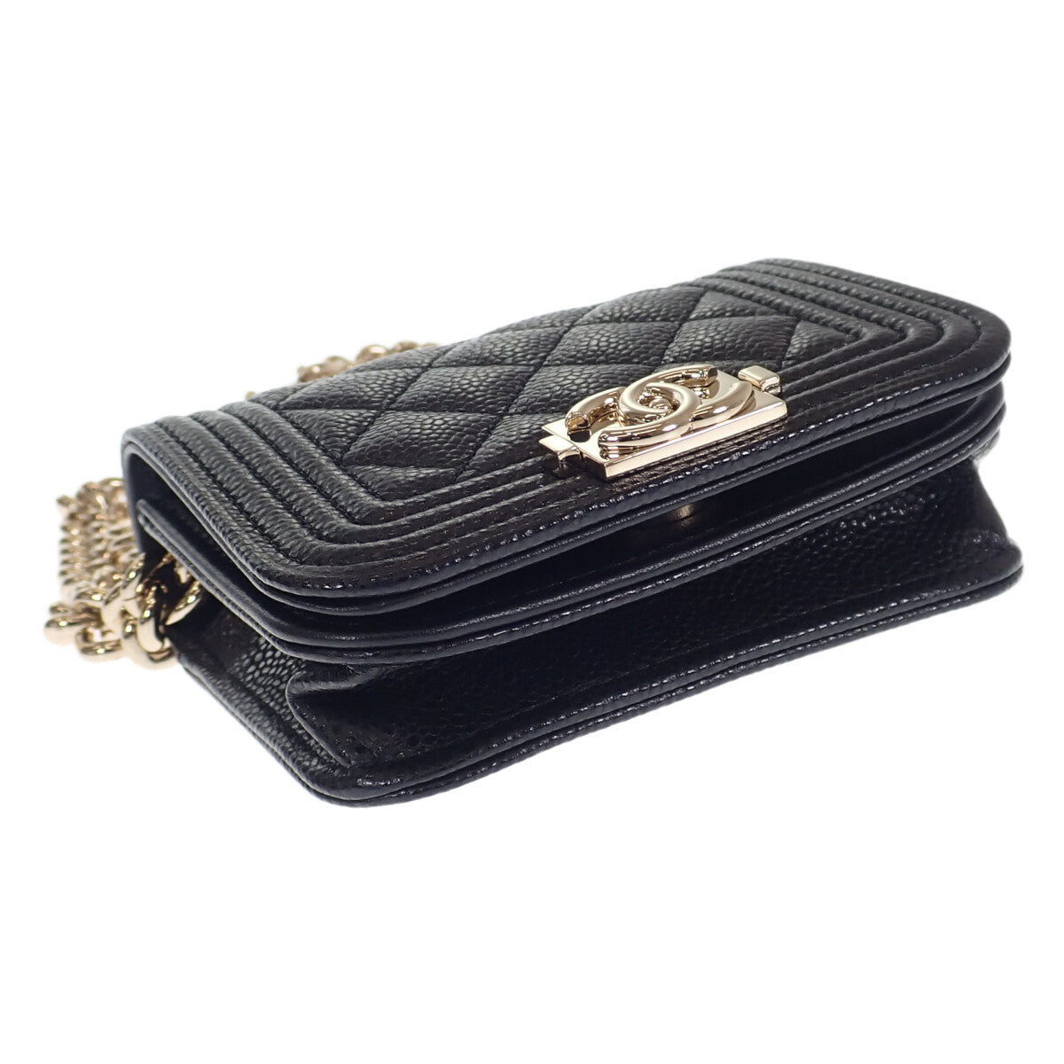 Chanel CC Caviar Boy Belt Bag  Leather Belt Bag AP2302 B06291 94305 in Excellent condition
