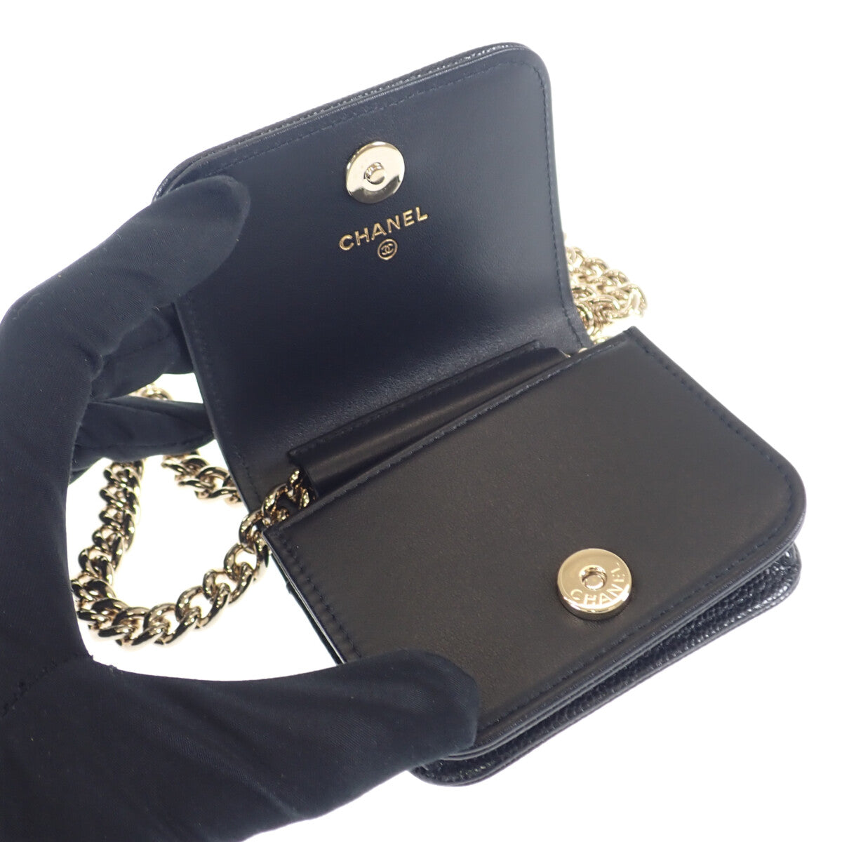 Chanel CC Caviar Boy Belt Bag  Leather Belt Bag AP2302 B06291 94305 in Excellent condition