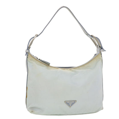 Prada Shoulder Bag Nylon Light Blue  44149