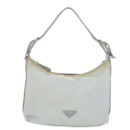 Prada Shoulder Bag Nylon Light Blue  44149