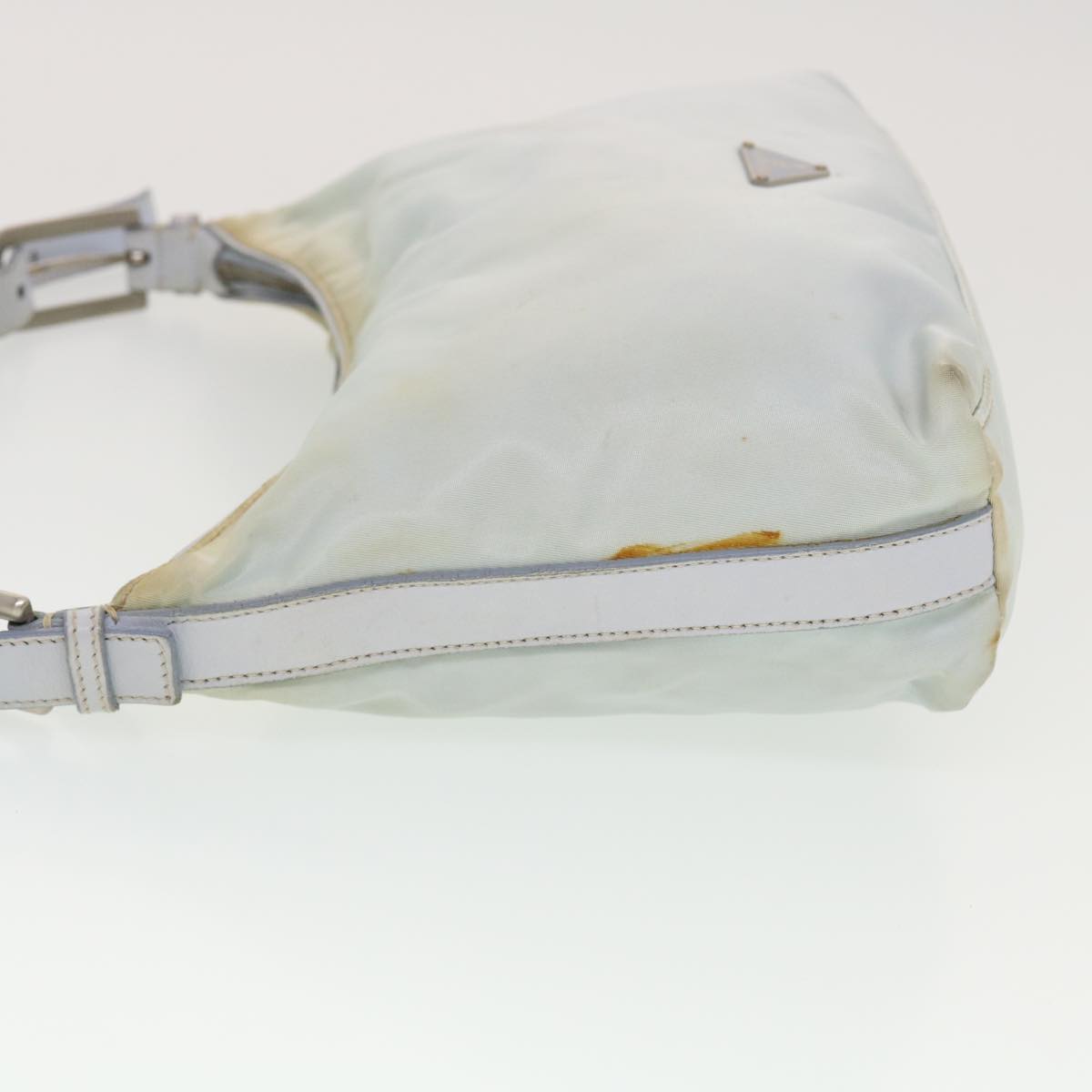 Prada Shoulder Bag Nylon Light Blue  44149