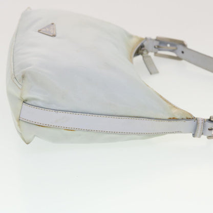 Prada Shoulder Bag Nylon Light Blue  44149