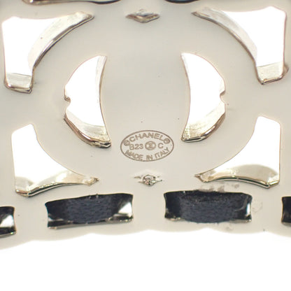Chanel CC Rhinestone Star Bangle Metal Bangle in Excellent condition