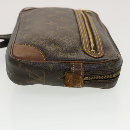 LOUIS VUITTON Monogram Marly Dragonne GM Clutch Bag M51825 LV  44312