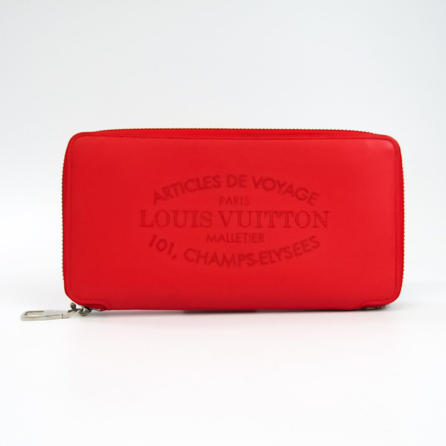 Louis Vuitton Red Leather Jena wallet accessories