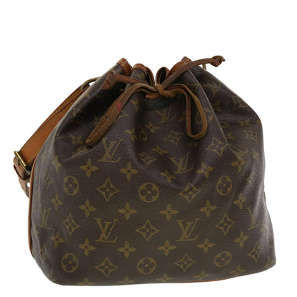 Louis Vuitton Monogram Petit Noe Shoulder Bag M42226 LV  44445