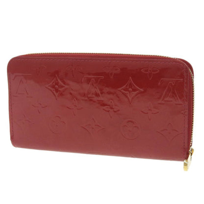 Louis Vuitton Red Patent leather Portefeuille zippy wallet accessories