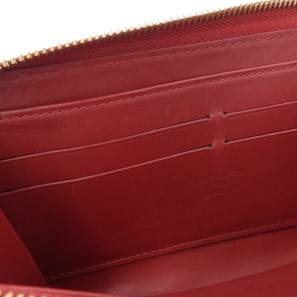 Louis Vuitton Red Patent leather Portefeuille zippy wallet accessories