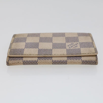 LOUIS VUITTON Damier Azur Amberop Cartes de Visit Card Case N61746 LV  44486