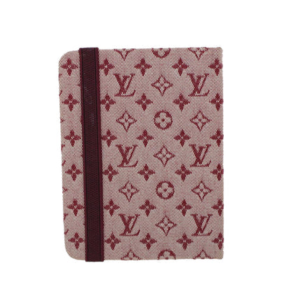 LOUIS VUITTON Monogram Mini Carnet MM Note Cover Red Cherry R20835 LV  44488