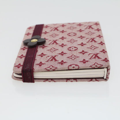 LOUIS VUITTON Monogram Mini Carnet MM Note Cover Red Cherry R20835 LV  44488