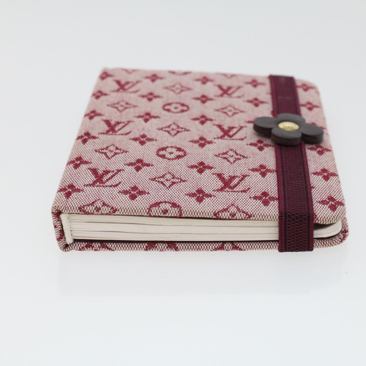 LOUIS VUITTON Monogram Mini Carnet MM Note Cover Red Cherry R20835 LV  44488
