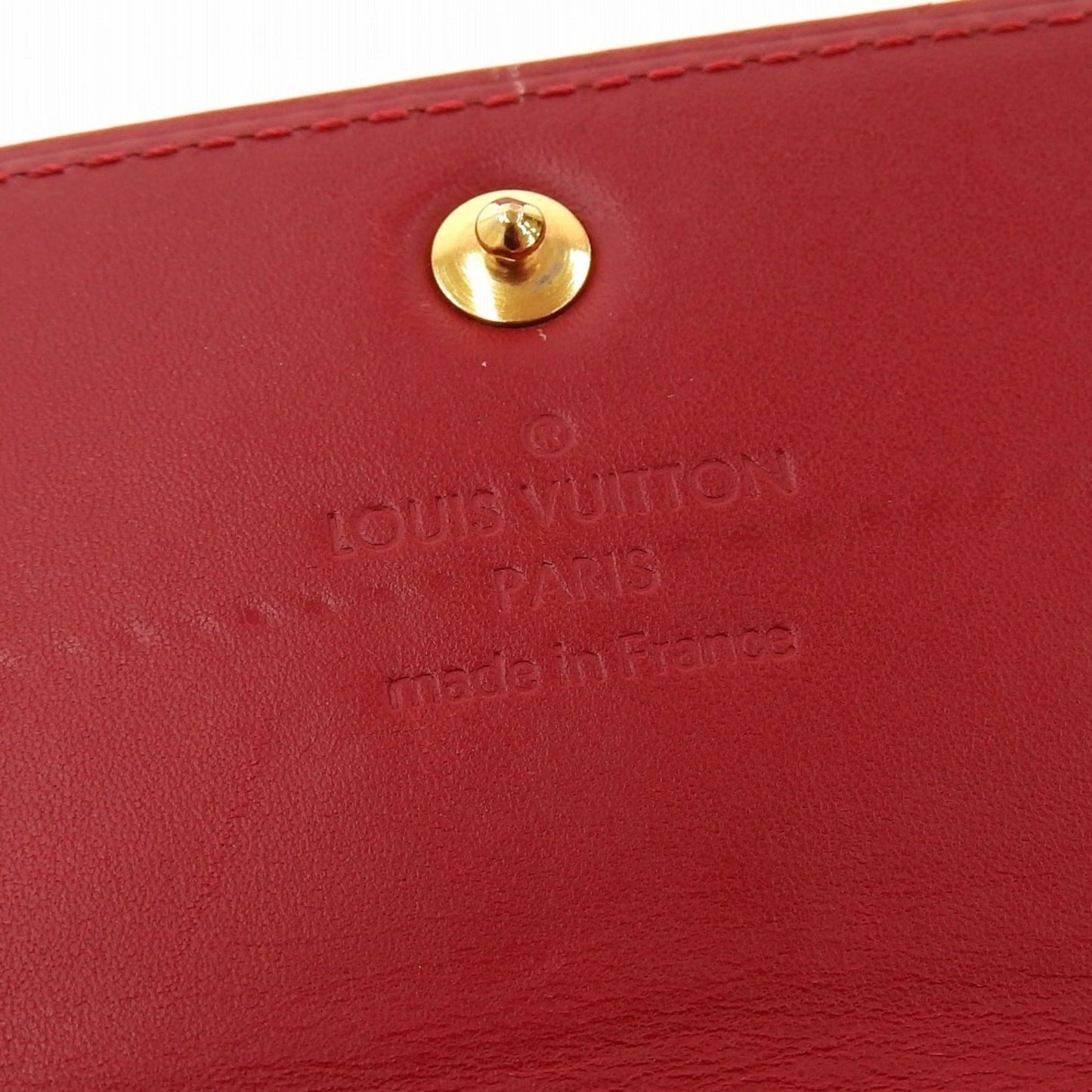 Louis Vuitton Red Patent leather  wallet accessories