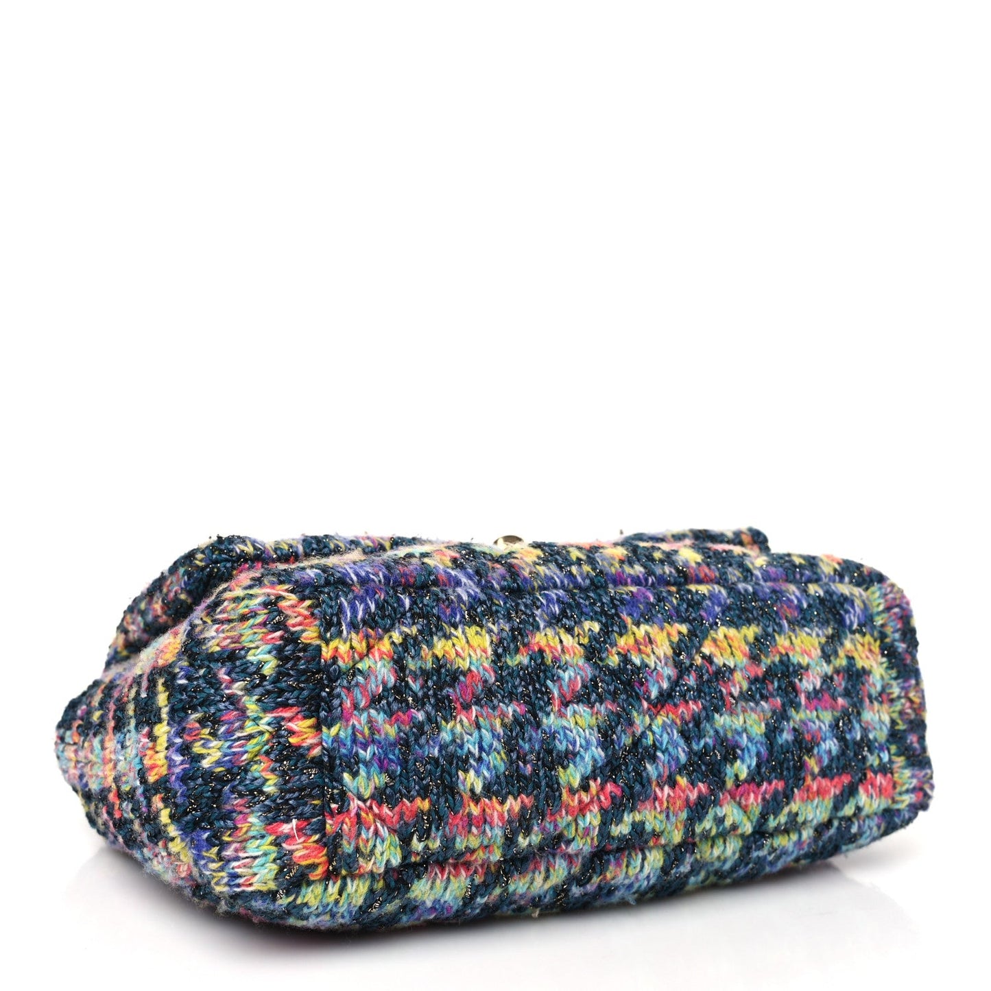 Tweed Quilted Medium Chanel 19 Flap Dark Multicolor