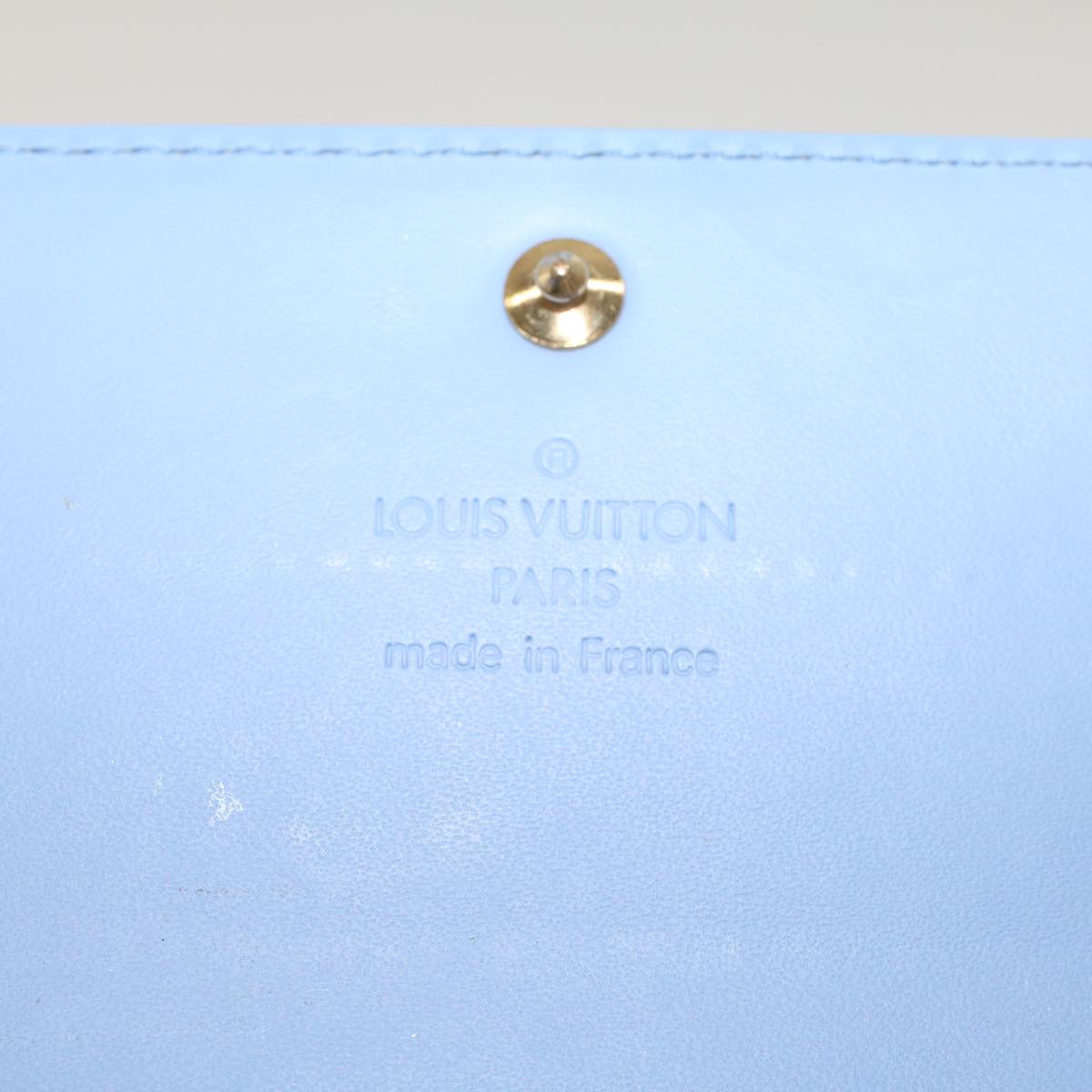 Louis Vuitton Vernis Portefeuille Sarah Long Wallet Lavande M91235 LV Auth 44559