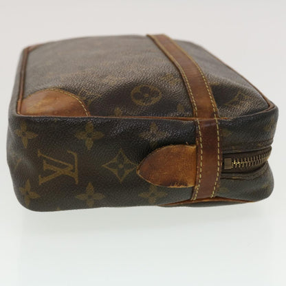 LOUIS VUITTON Monogram Compiegne 28 Clutch Bag M51845 LV  44625