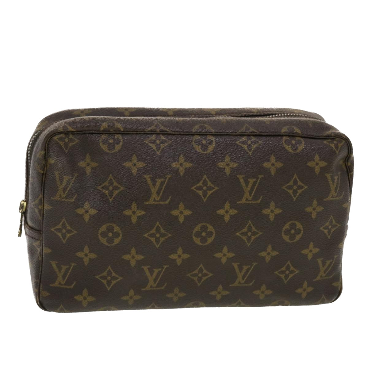 Louis Vuitton Monogram Trousse Toilette 28 Clutch Bag M47522 LV Auth 44629