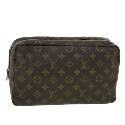 Louis Vuitton Monogram Trousse Toilette 28 Clutch Bag M47522 LV Auth 44629