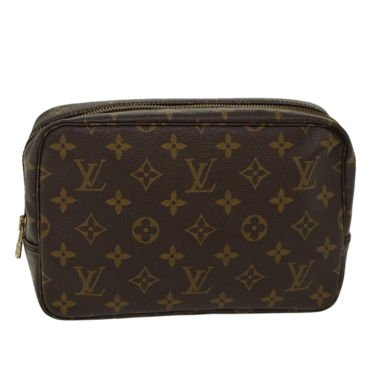 Louis Vuitton Monogram Trousse Toilette 23 Clutch Bag M47524 LV Auth 44829