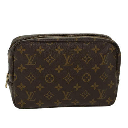 Louis Vuitton Monogram Trousse Toilette 23 Clutch Bag M47524 LV Auth 44829