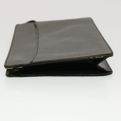 LOUIS VUITTON Epi Pochette Homme Clutch Bag Black M52522 LV  44943
