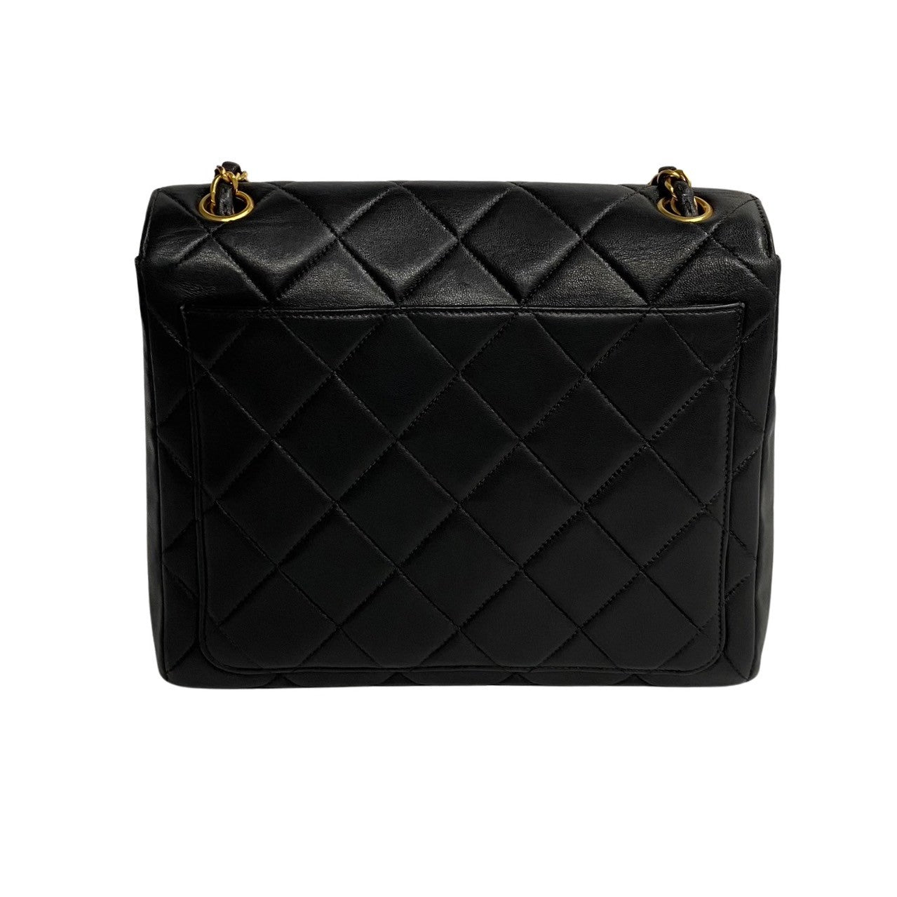 Chanel CC Quilted Leather Chain Crossbody Bag Leather Crossbody Bag in Good condition