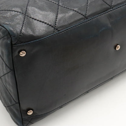 CHANEL Chanel Cocomark Mini Boston  Bag Shoulder  Shoulder Tooth Black Black Black Blumin