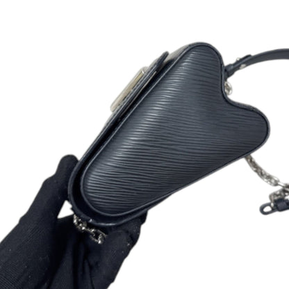 Louis-Vuitton Twist PM Epi Leather Shoulder Black SHW