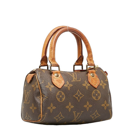 Louis Vuitton Monogram 2WAY M41534 Brown PVC Leather  Louis Vuitton