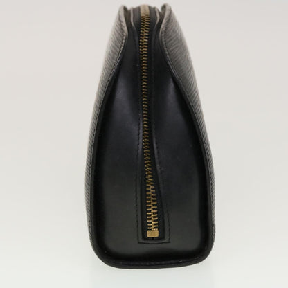 LOUIS VUITTON Epi Dauphine GM Pouch Black M48432 LV  45072