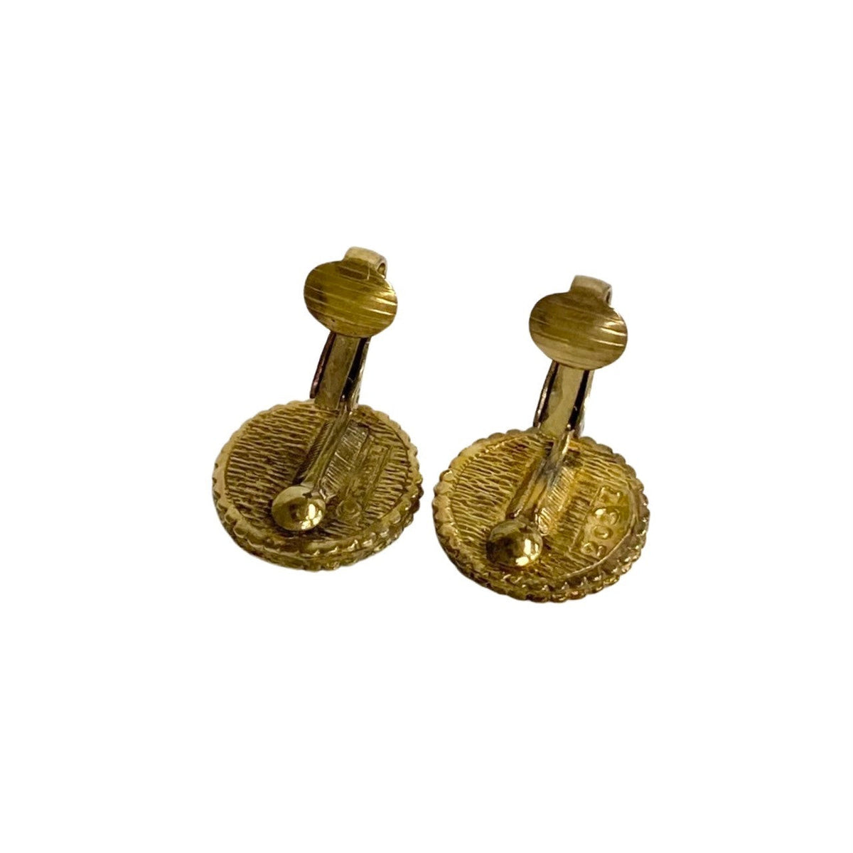 CHANEL Earring Gold Plated gold