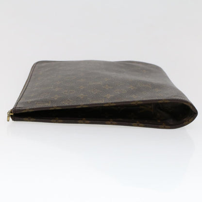 Louis Vuitton Monogram Poche Document Briefcase M53400 LV Auth 45107