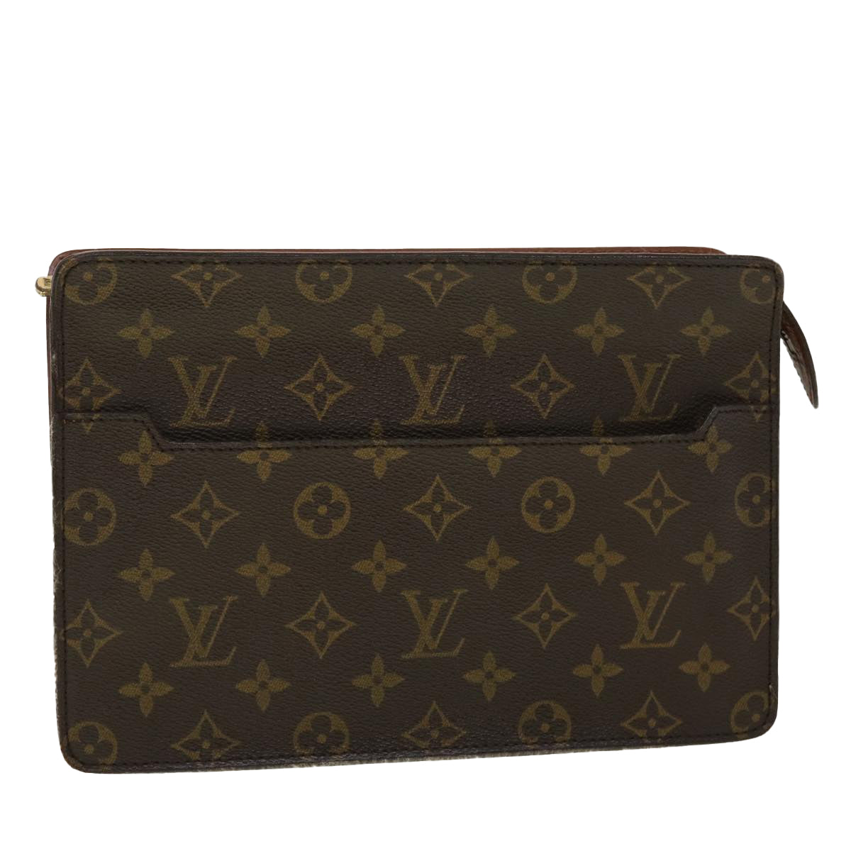 Louis Vuitton Monogram Pochette Homme Clutch Bag M51795 LV Auth 45147