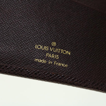 LOUIS VUITTON Taiga Leather Agenda MM Day Planner Cover Acajou R20416 Auth 45149